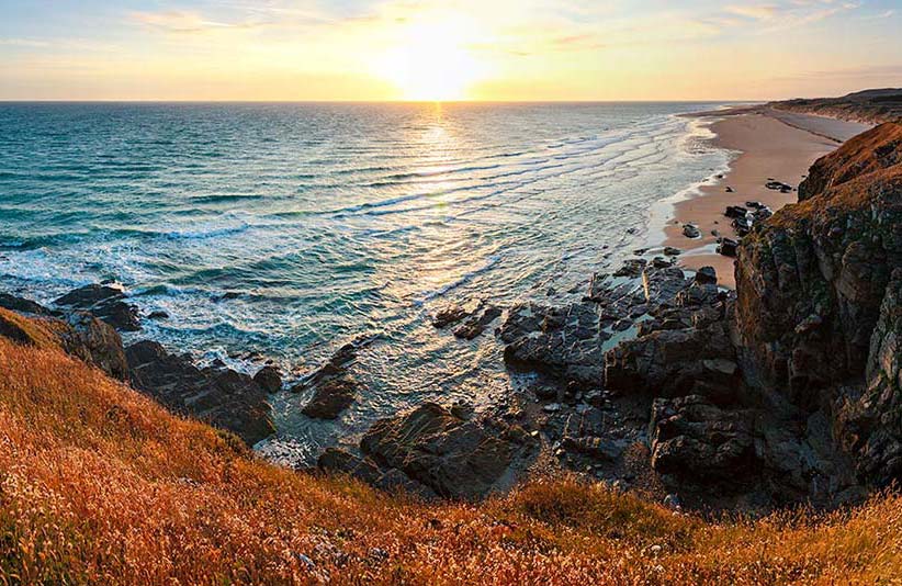 Presqu'île du Cotentin. Pays fier et sauvage.